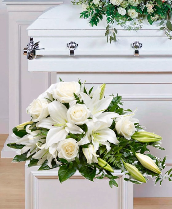 Envío Urgente al tanatorio de flores para funeral